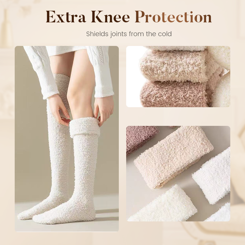 🔥Solange der Vorrat reicht 40 % Rabatt!🎉Kuschelige Thermosocken über dem Knie