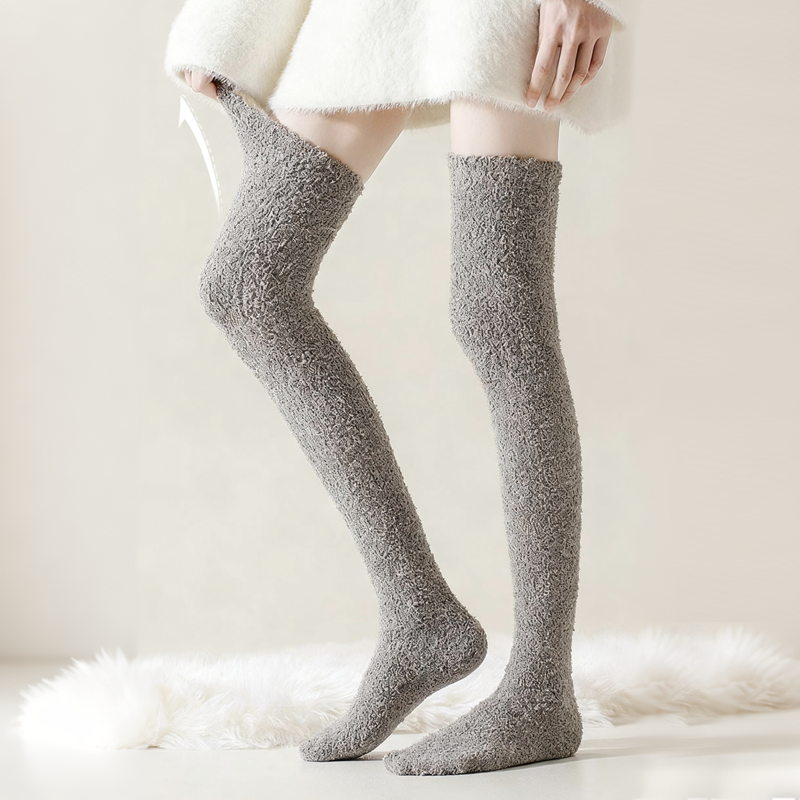 🔥Solange der Vorrat reicht 40 % Rabatt!🎉Kuschelige Thermosocken über dem Knie