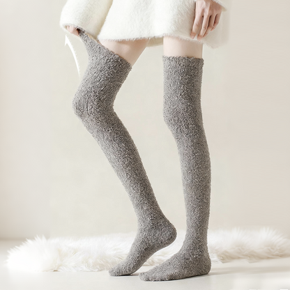 🔥Solange der Vorrat reicht 40 % Rabatt!🎉Kuschelige Thermosocken über dem Knie