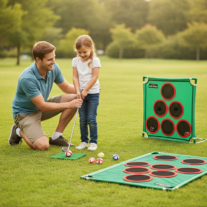 🔥Solange der Vorrat reicht 40 % Rabatt!🎉Tragbares Golfzielspielset für Kinder