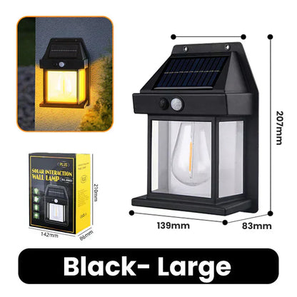 🔥 KAUF 2 ERHALT 3! 💡 SOLAR-WANDLEUCHTE MIT BEWEGUNGS-SENSOR