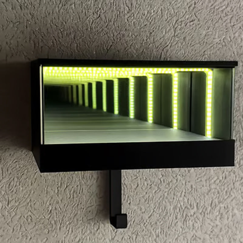 🔥Solange der Vorrat reicht 40 % Rabatt!🎉Infinity Mirror LED-Garagen-Schlüsselhalter