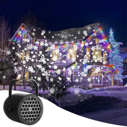 🎁🎅Weihnachts-Sonderverkauf – 50 % Rabatt💝16-Muster-USB-Weihnachtsprojektorleuchte