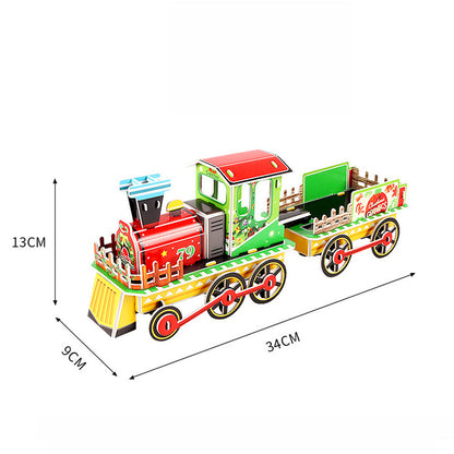 🔥Black-Friday-Mega-Angebot – 50 % Rabatt!🔥3D DIY Weihnachts-Puzzle-Set