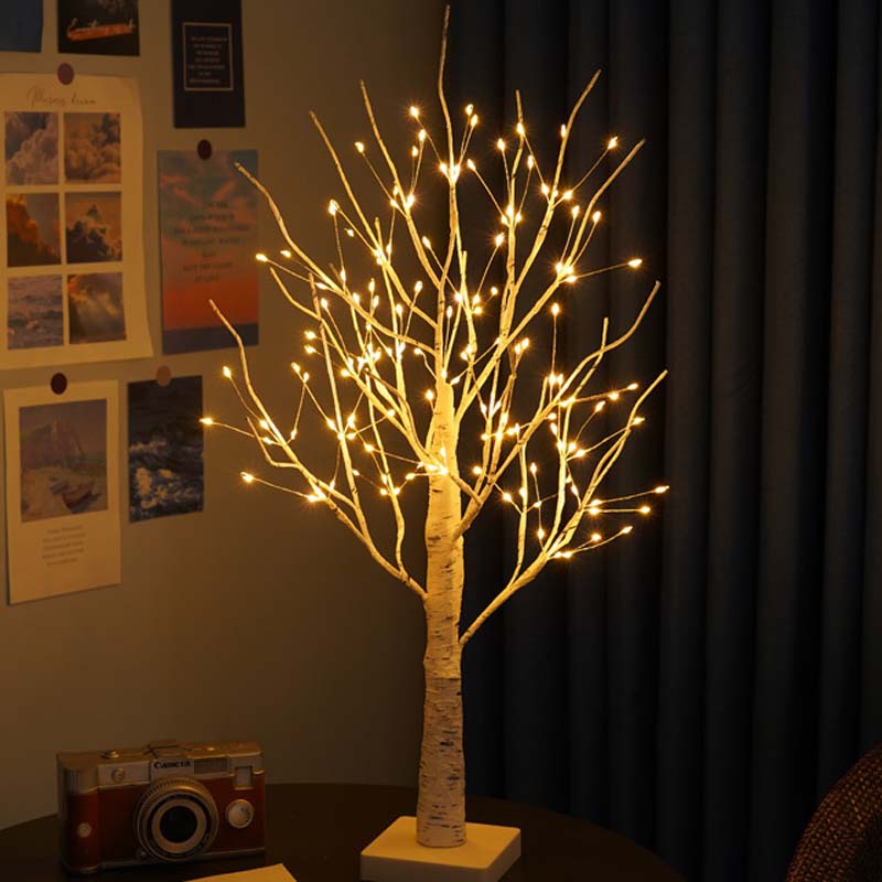 🔥Solange der Vorrat reicht 40 % Rabatt!🎉Birkenbaum-LED-Lampe für die Inneneinrichtung
