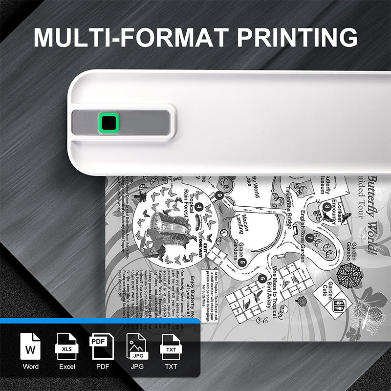 🔥Black-Friday-Mega-Angebot – 55 % Rabatt!🔥Tragbarer Bluetooth-Thermodrucker