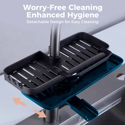 🔥Solange der Vorrat reicht 40 % Rabatt!🎉Abtropfgestell für Spülbecken mit Wasserhahn