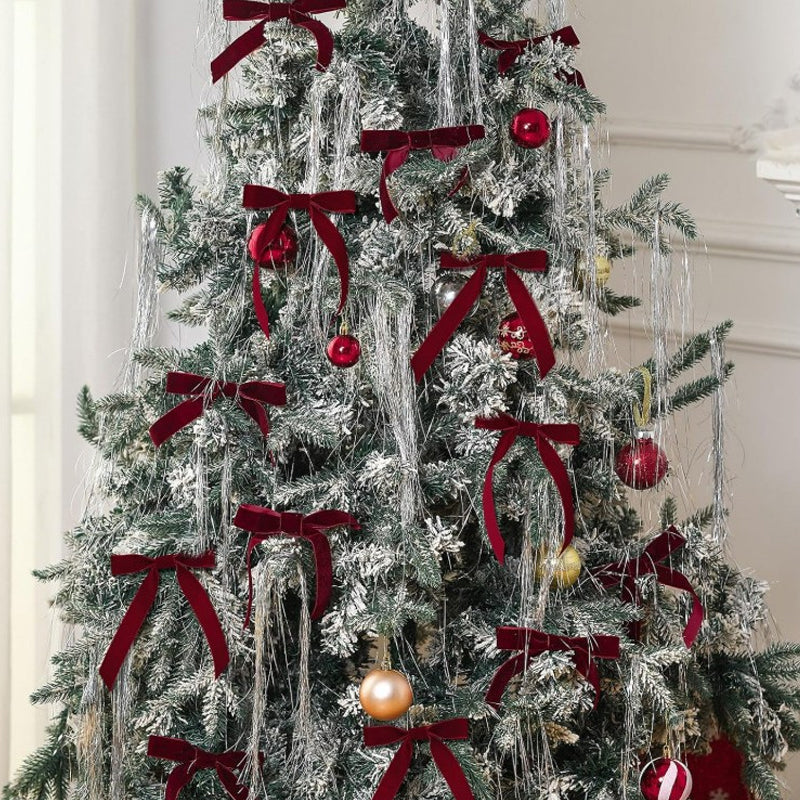 🔥Solange der Vorrat reicht 40 % Rabatt!🎉Elegante Weihnachtsband-Schleife als Christbaumschmuck
