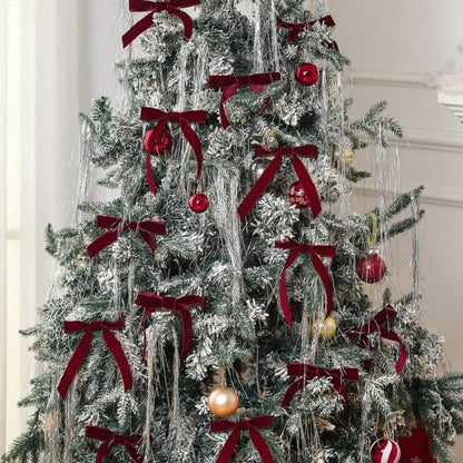 🔥Solange der Vorrat reicht 40 % Rabatt!🎉Elegante Weihnachtsband-Schleife als Christbaumschmuck