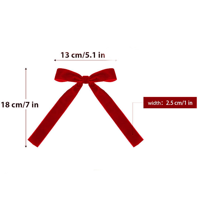 🔥Solange der Vorrat reicht 40 % Rabatt!🎉Elegante Weihnachtsband-Schleife als Christbaumschmuck
