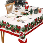 🔥Solange der Vorrat reicht 40 % Rabatt!🎅🏻 Waterproof Rectangular Christmas Tablecloth