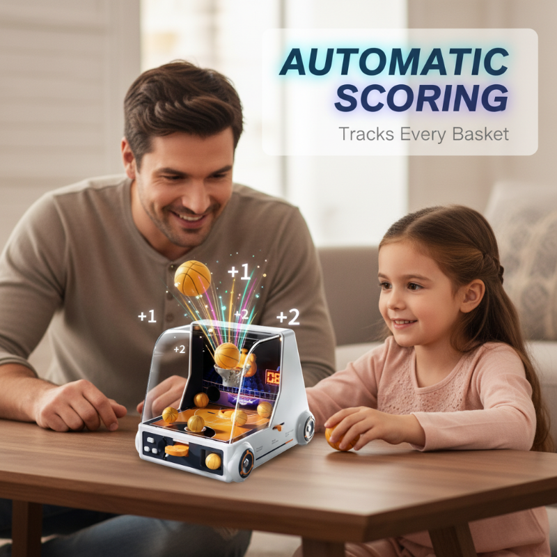 🔥Solange der Vorrat reicht 40 % Rabatt!🎉Mini-Desktop-Basketball-Wurfspiel