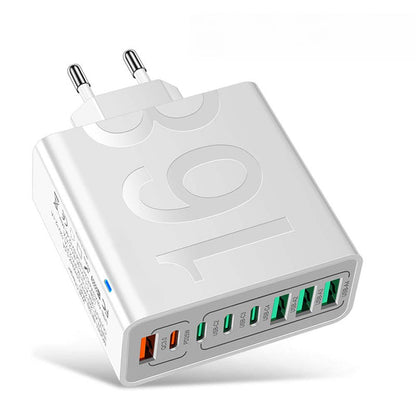 🔥Neuprodukt-Sonderangebot🔥150W Mehrfach-Schnellladegerät🔌Laden Sie Laptop, Handy & Co. gleichzeitig mit voller Geschwindigkeit. Kompakt, intelligent & zukunftssicher. Nie wieder Kabelsalat! 🔋