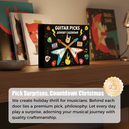 🔥Solange der Vorrat reicht 40 % Rabatt!🎉24-tägiger Weihnachts-Gitarrenpick-Adventskalender