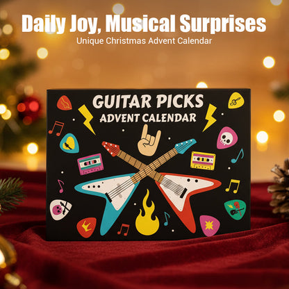 🔥Solange der Vorrat reicht 40 % Rabatt!🎉24-tägiger Weihnachts-Gitarrenpick-Adventskalender