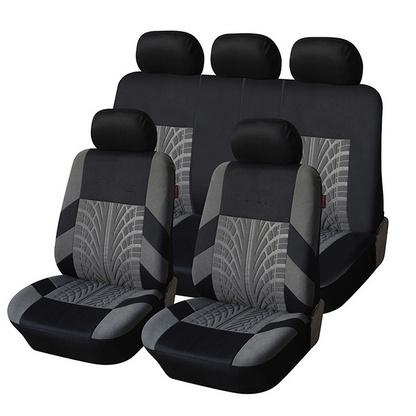 🔥Solange der Vorrat reicht 40 % Rabatt!🎉Autositzbezug-Set mit Reifenprofil-Muster
