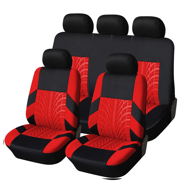🔥Solange der Vorrat reicht 40 % Rabatt!🎉Autositzbezug-Set mit Reifenprofil-Muster