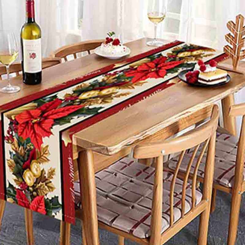 🔥Solange der Vorrat reicht 40 % Rabatt!🎉Dekorativer Tischläufer für Weihnachten und Thanksgiving