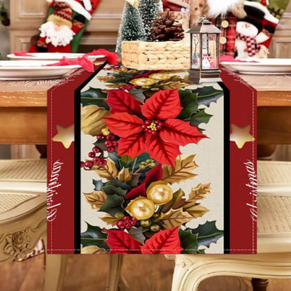 🔥Solange der Vorrat reicht 40 % Rabatt!🎉Dekorativer Tischläufer für Weihnachten und Thanksgiving