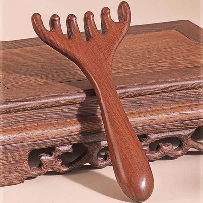 🔥Solange der Vorrat reicht 40 % Rabatt!🎉Naturstein-Massageset: Schabbrett, Fingerclip und eiförmiges Massagegerät