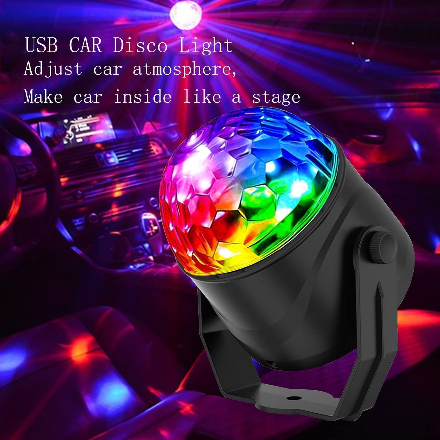 🔥Black-Friday-Mega-Angebot – 50 % Rabatt!🔥Disco-Kugel Bunte rotierende magische Lichtkugel