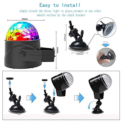 🔥Black-Friday-Mega-Angebot – 50 % Rabatt!🔥Disco-Kugel Bunte rotierende magische Lichtkugel