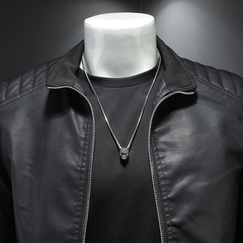 🔥Solange der Vorrat reicht 40 % Rabatt!🧥 Neu in der Kollektion! Klassische Lederjacke Mailand 🔥