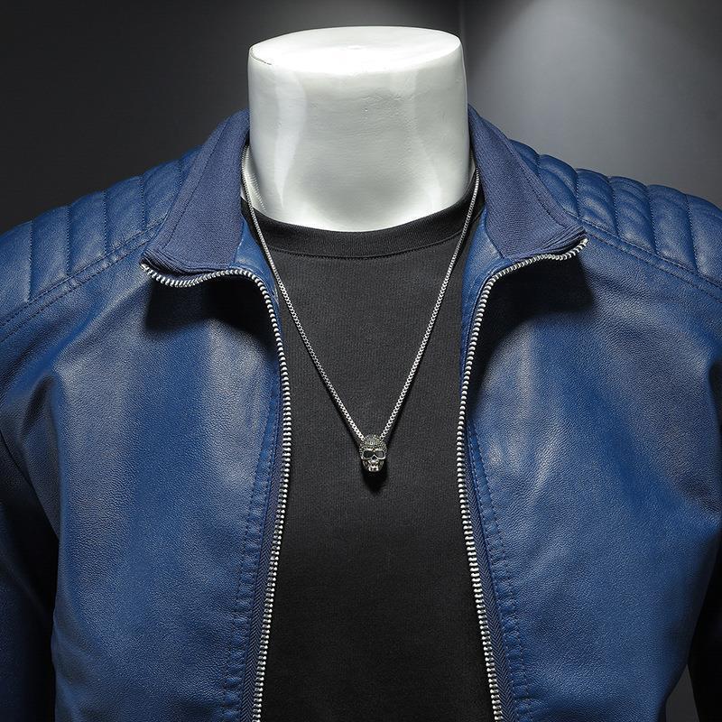 🔥Solange der Vorrat reicht 40 % Rabatt!🧥 Neu in der Kollektion! Klassische Lederjacke Mailand 🔥