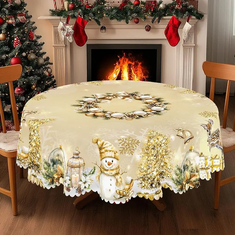 🔥Solange der Vorrat reicht 40 % Rabatt!🎉Weihnachtstischdecke für festliche Tafeln
