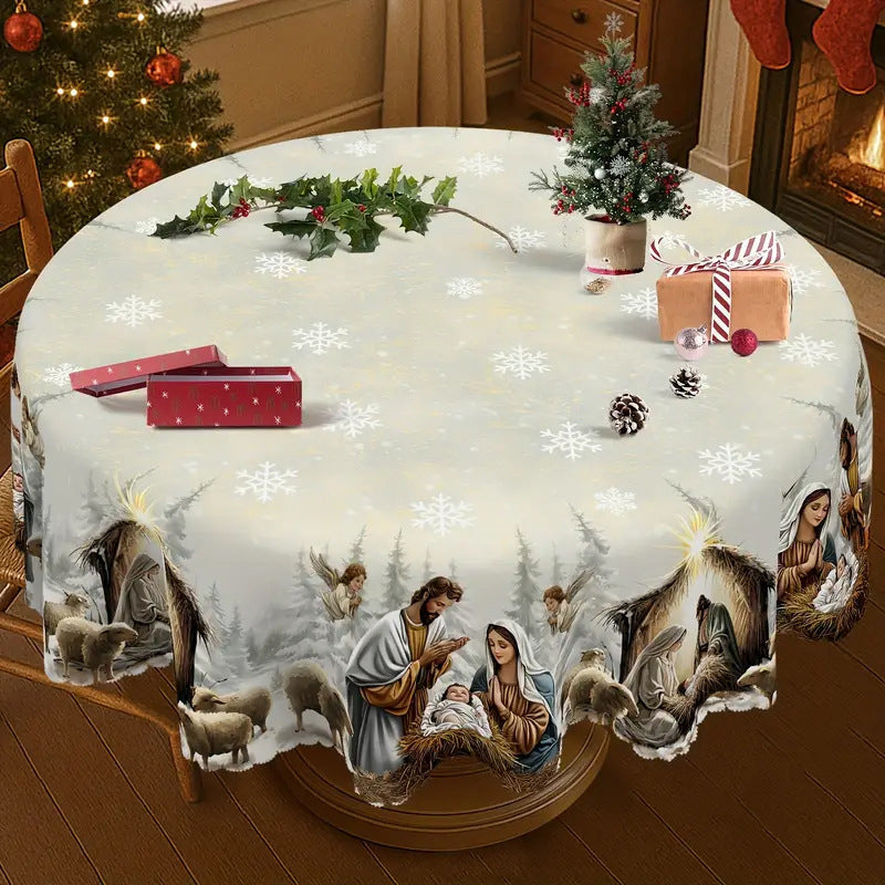 🔥Solange der Vorrat reicht 40 % Rabatt!🎉Weihnachtstischdecke für festliche Tafeln