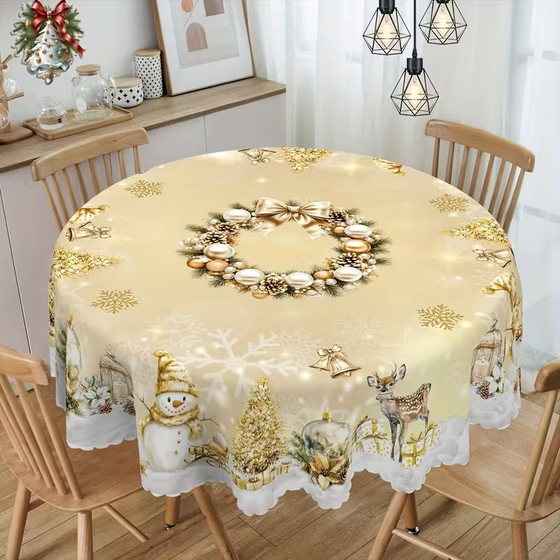 🔥Solange der Vorrat reicht 40 % Rabatt!🎉Weihnachtstischdecke für festliche Tafeln