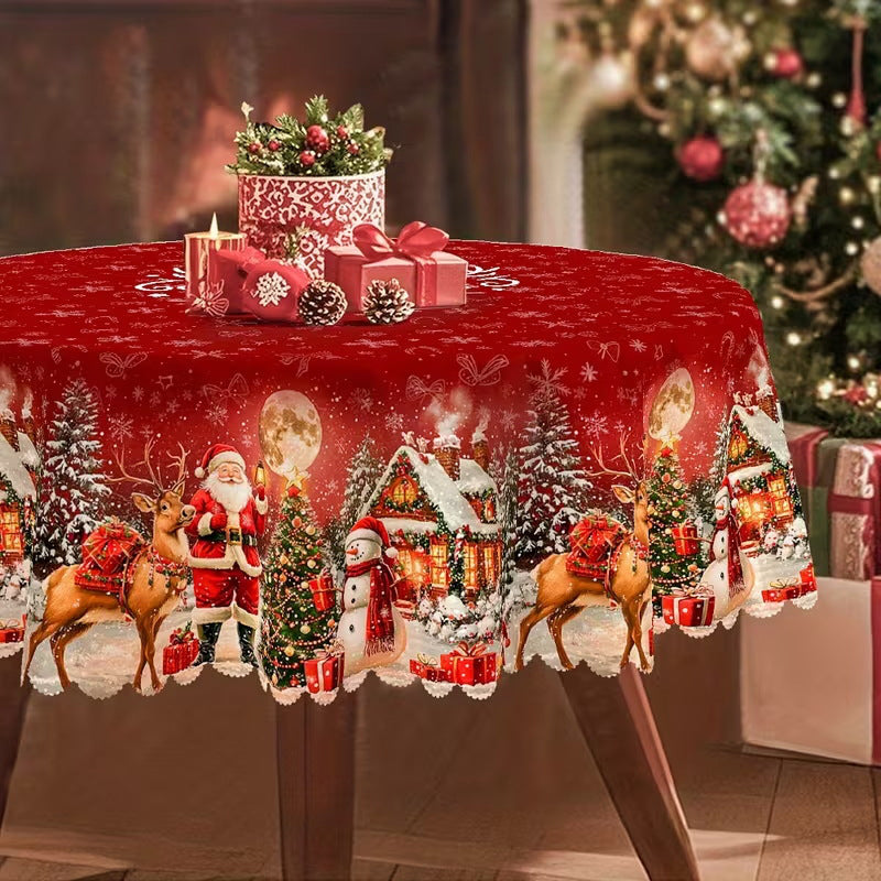 🔥Solange der Vorrat reicht 40 % Rabatt!🎉Weihnachtstischdecke für festliche Tafeln