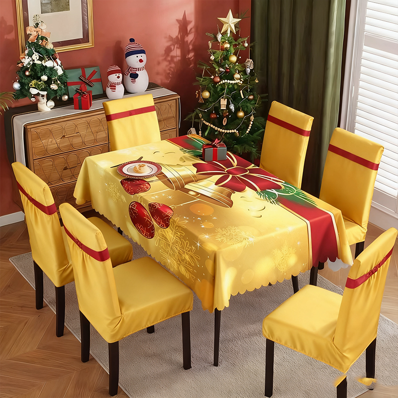 🔥Solange der Vorrat reicht 40 % Rabatt!🎉Festliche Weihnachtstischdecke