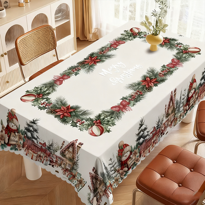 🔥Solange der Vorrat reicht 40 % Rabatt!🎉Festliche Weihnachtstischdecke