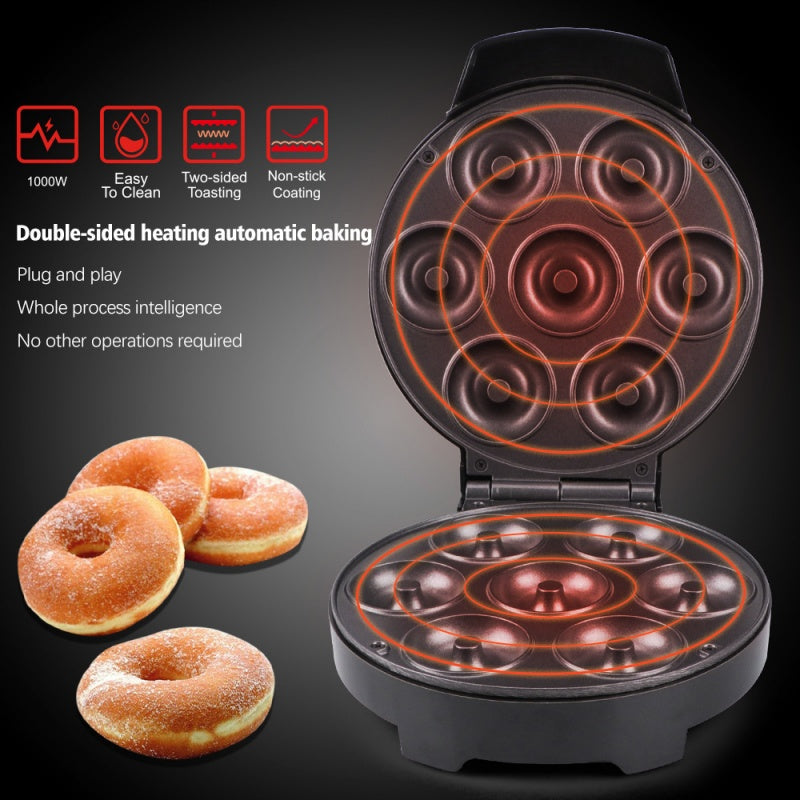 🔥Solange der Vorrat reicht 40 % Rabatt!🎉Elektrischer Mini-Donut-Maker mit antihaftbeschichteter Oberfläche