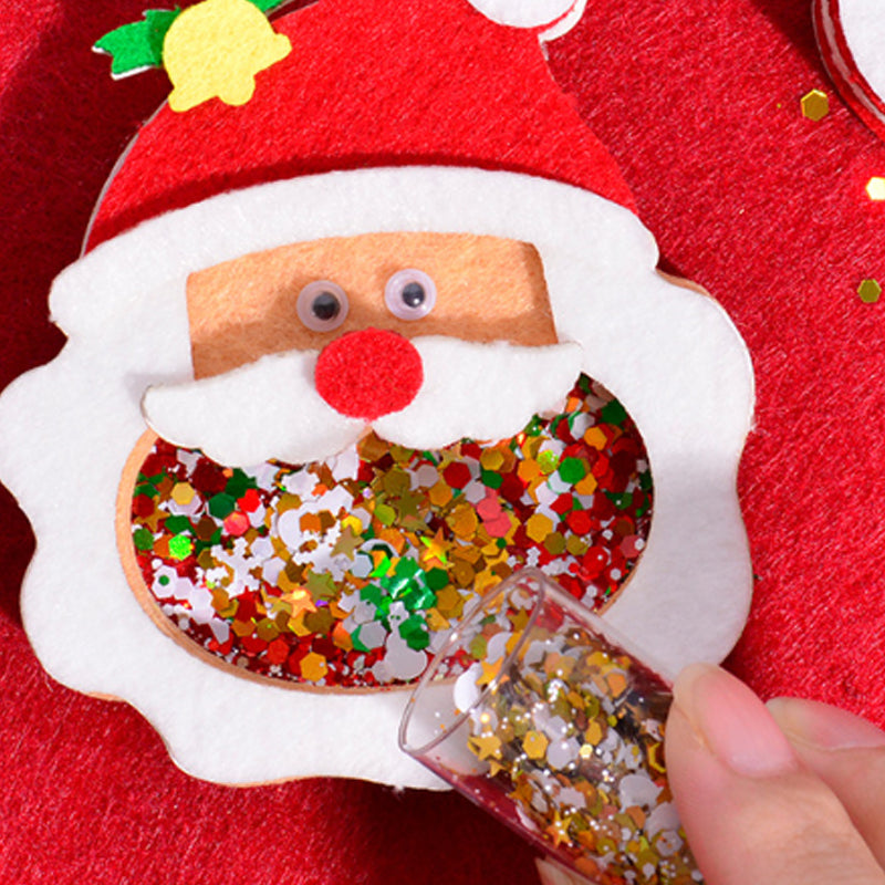 🔥Solange der Vorrat reicht 40 % Rabatt!🎉DIY-Bastelset für Weihnachts-Shaker-Ornamente