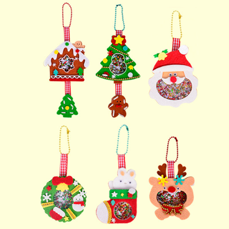 🔥Solange der Vorrat reicht 40 % Rabatt!🎉DIY-Bastelset für Weihnachts-Shaker-Ornamente