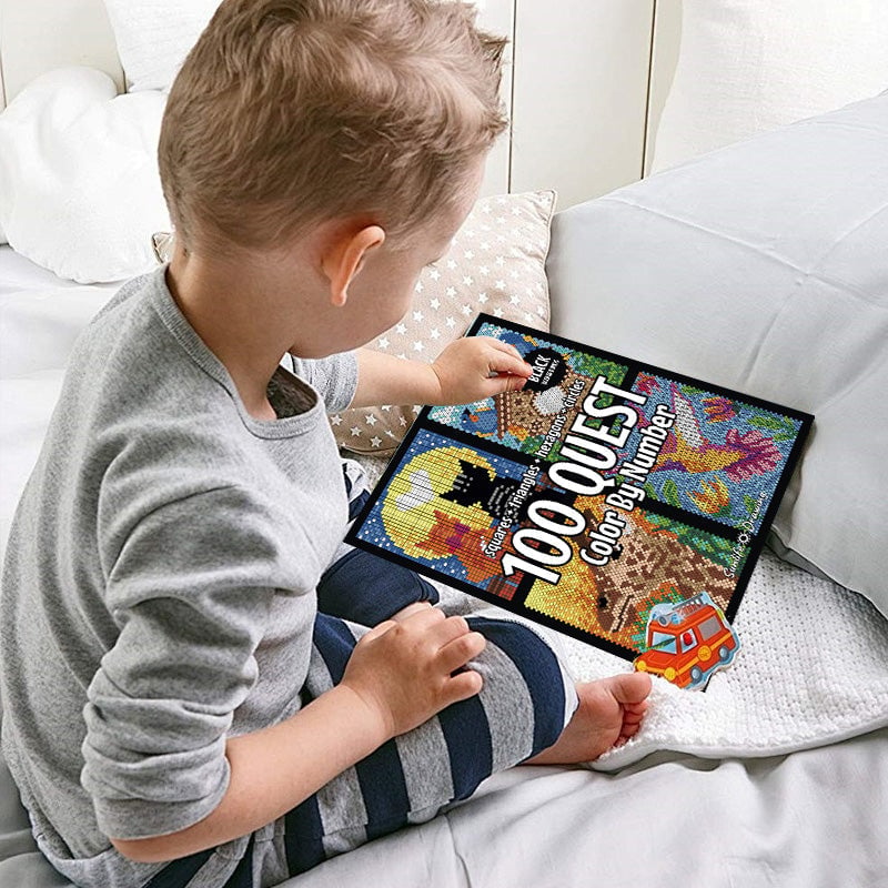 🔥Solange der Vorrat reicht 40 % Rabatt!🎉Farbe durch Zahl Buch