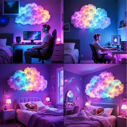 💖Black-Friday-Mega-Angebot – 50 % Rabatt!💖DIY-Gewitterwolken-LED-Lichtdekoration mit USB-Stromversorgung