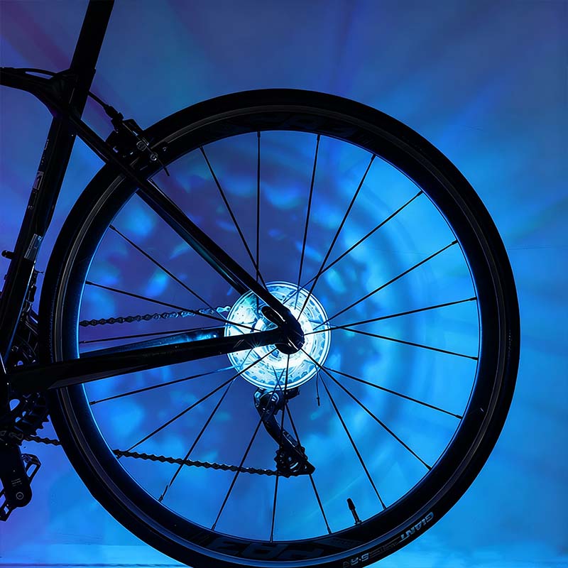 ✨Mehr kaufen, mehr gratis bekommen! 🔥🔥 LED-Fahrradnabenlicht für Nachtfahrten