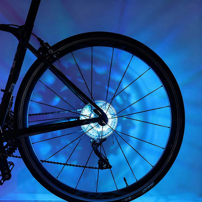 ✨Mehr kaufen, mehr gratis bekommen! 🔥🔥 LED-Fahrradnabenlicht für Nachtfahrten