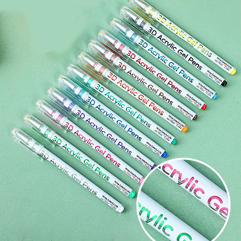 🔥Solange der Vorrat reicht 40 % Rabatt!🎉Mehrfarbiges Gelstift-Set zum Zeichnen und Ausmalen