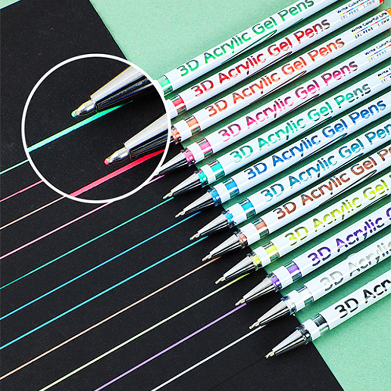 🔥Solange der Vorrat reicht 40 % Rabatt!🎉Mehrfarbiges Gelstift-Set zum Zeichnen und Ausmalen