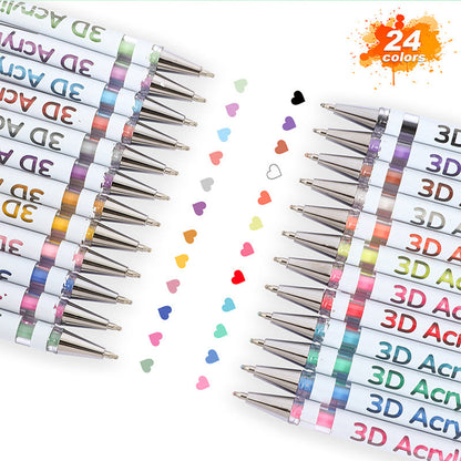🔥Solange der Vorrat reicht 40 % Rabatt!🎉Mehrfarbiges Gelstift-Set zum Zeichnen und Ausmalen