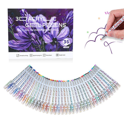 🔥Solange der Vorrat reicht 40 % Rabatt!🎉Mehrfarbiges Gelstift-Set zum Zeichnen und Ausmalen