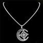 🔥50% Rabatt! 🎉 Celtic Moon Anhänger Halskette – Feines Sterling Silber, Mystisches Design & Hochglanz Finish 🌙✨📦