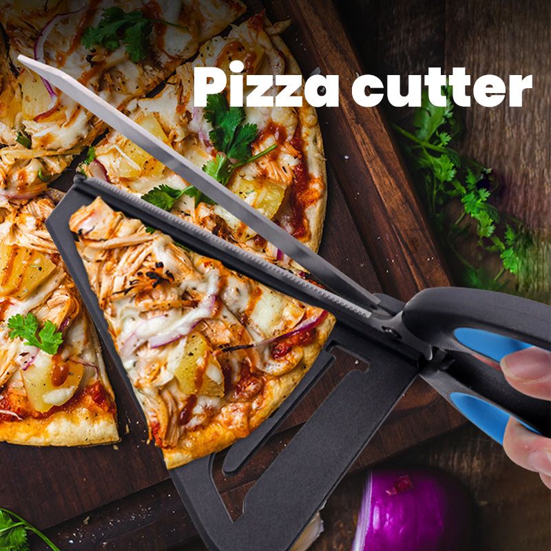 🔥Solange der Vorrat reicht 40 % Rabatt!🎉3-in-1-Pizzaschere aus Edelstahl