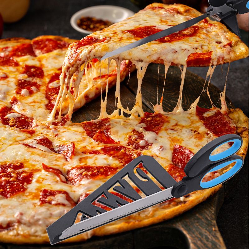 🔥Solange der Vorrat reicht 40 % Rabatt!🎉3-in-1-Pizzaschere aus Edelstahl