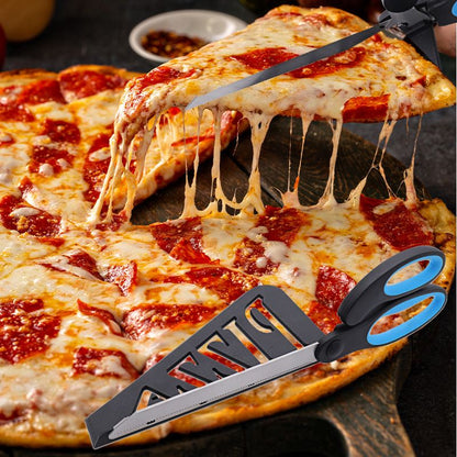 🔥Solange der Vorrat reicht 40 % Rabatt!🎉3-in-1-Pizzaschere aus Edelstahl