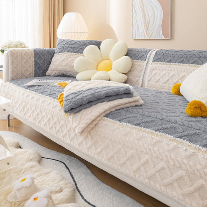 🔥Solange der Vorrat reicht 40 % Rabatt!🎉Rutschfeste Sofabezug aus Fleece